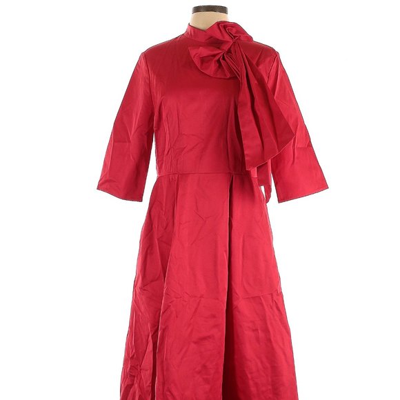 Beautiful, Heavyweight Red Dress - Picture 1 of 2